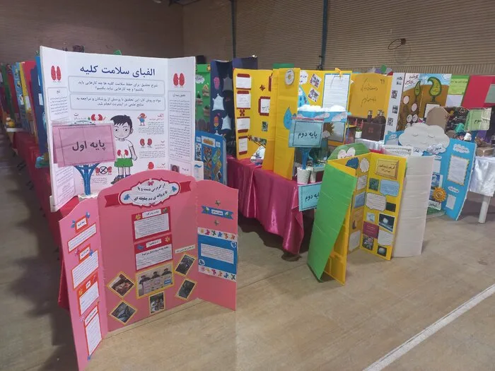 اثار دانش آموزان در جشنواره جابر ابن حیان
